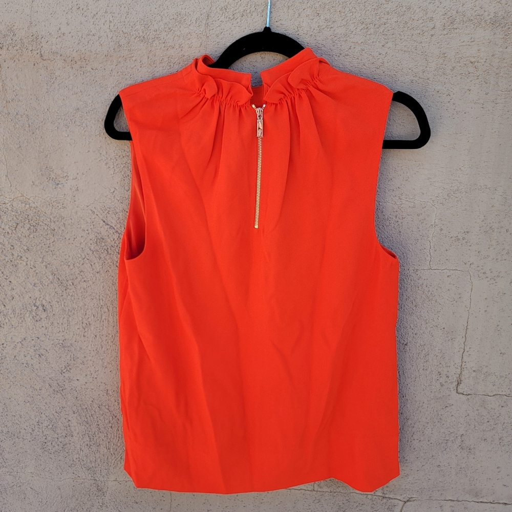 Ted Baker Orange Sleeveless Top